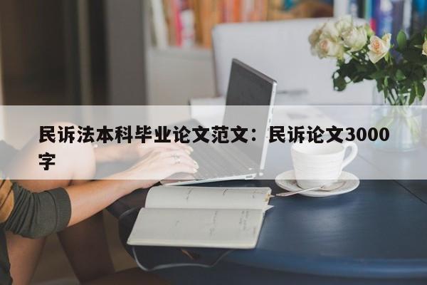 民诉法本科毕业论文范文:民诉论文3000字